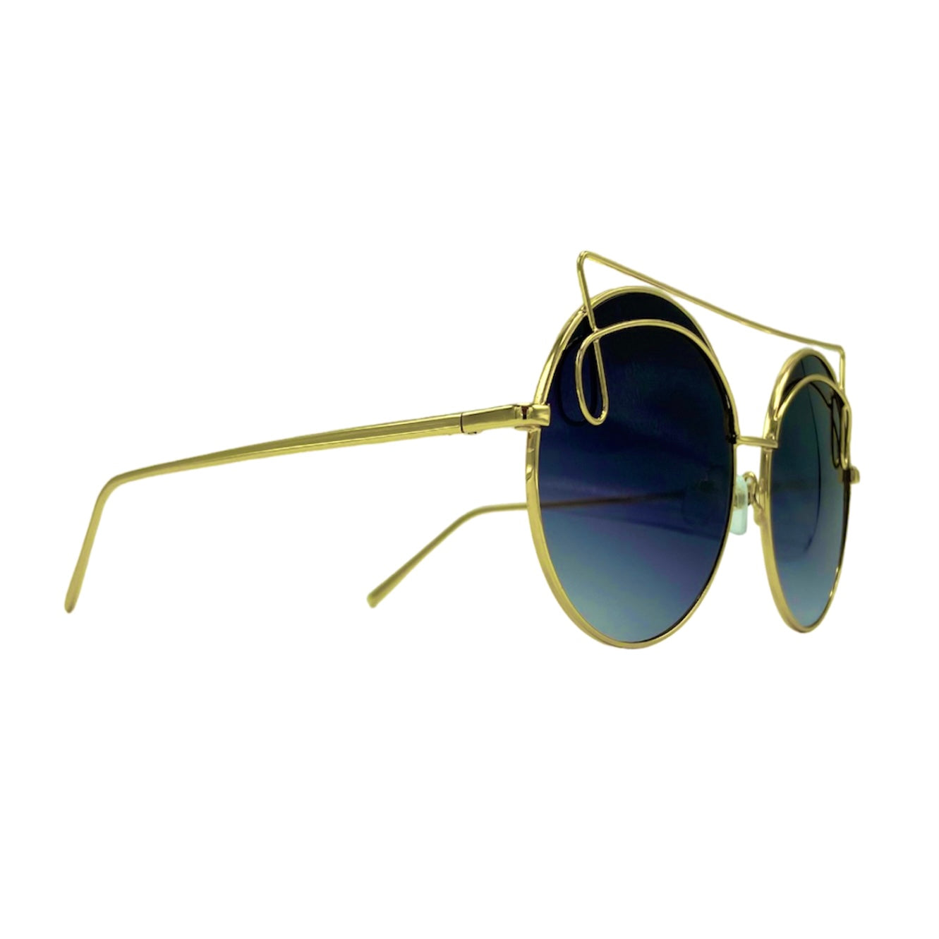 side view of the 'Round Bar Party Sunglasses'