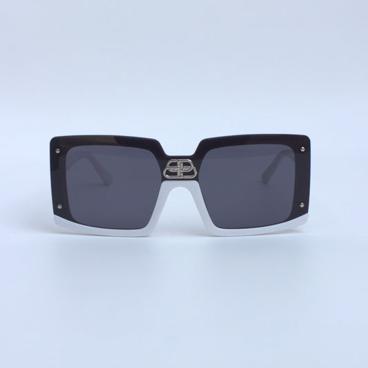 A-9083-Half-Rim-White-Frame-Sunglasses