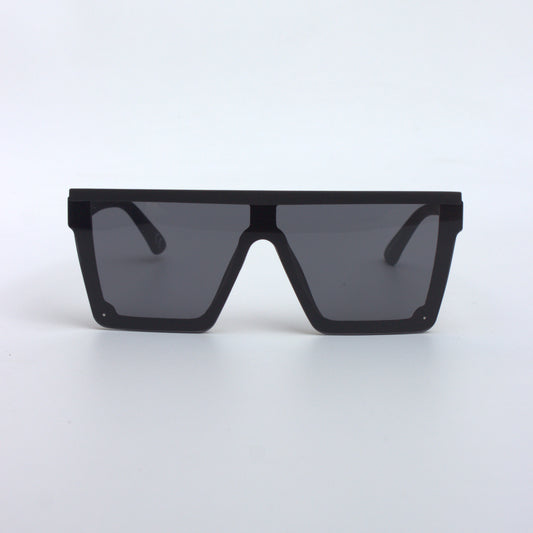 A-9087-Black-Flattop-Matte-Oversize-Sunglasses