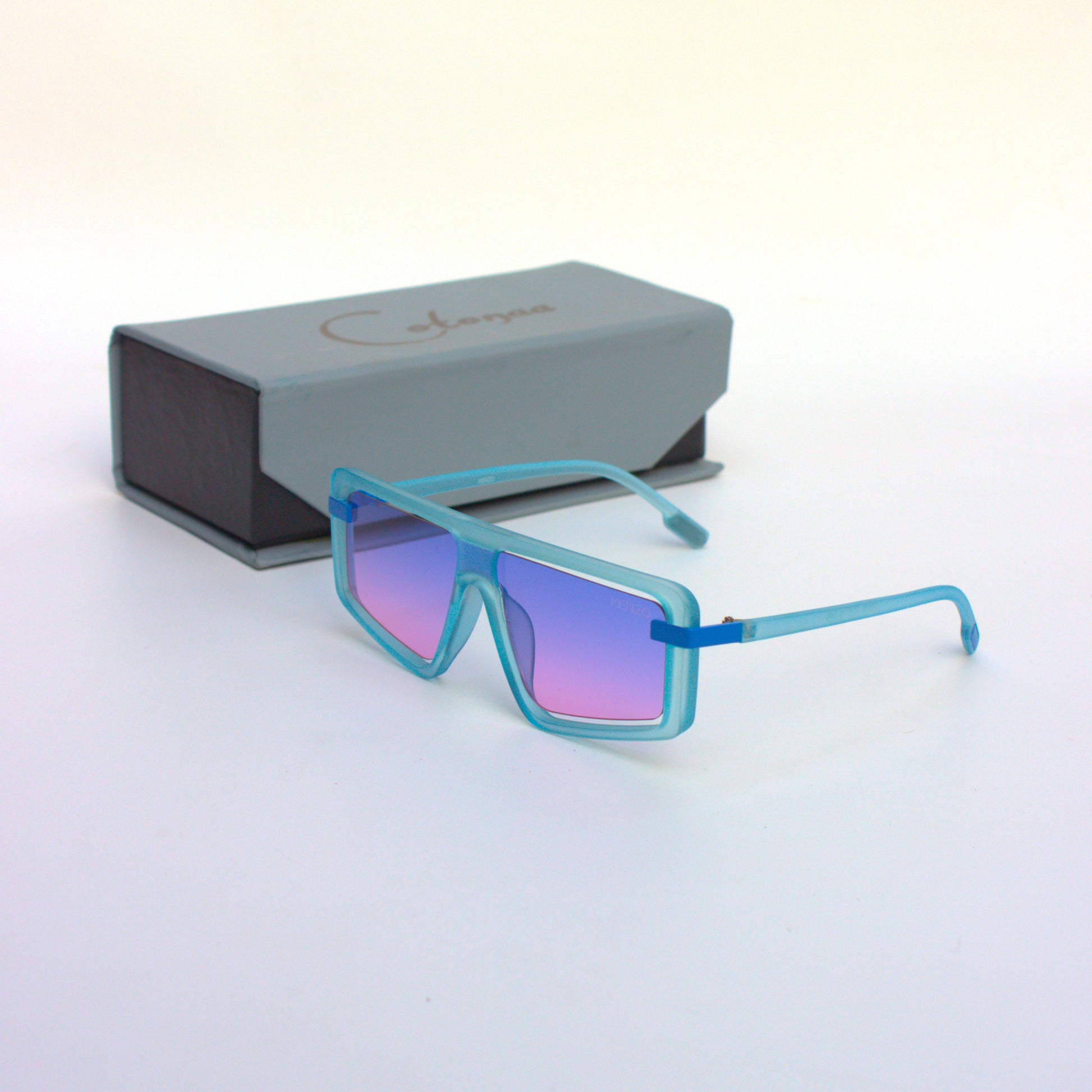 A-9093-Blue-Kenzo-Wide-Sunglasses