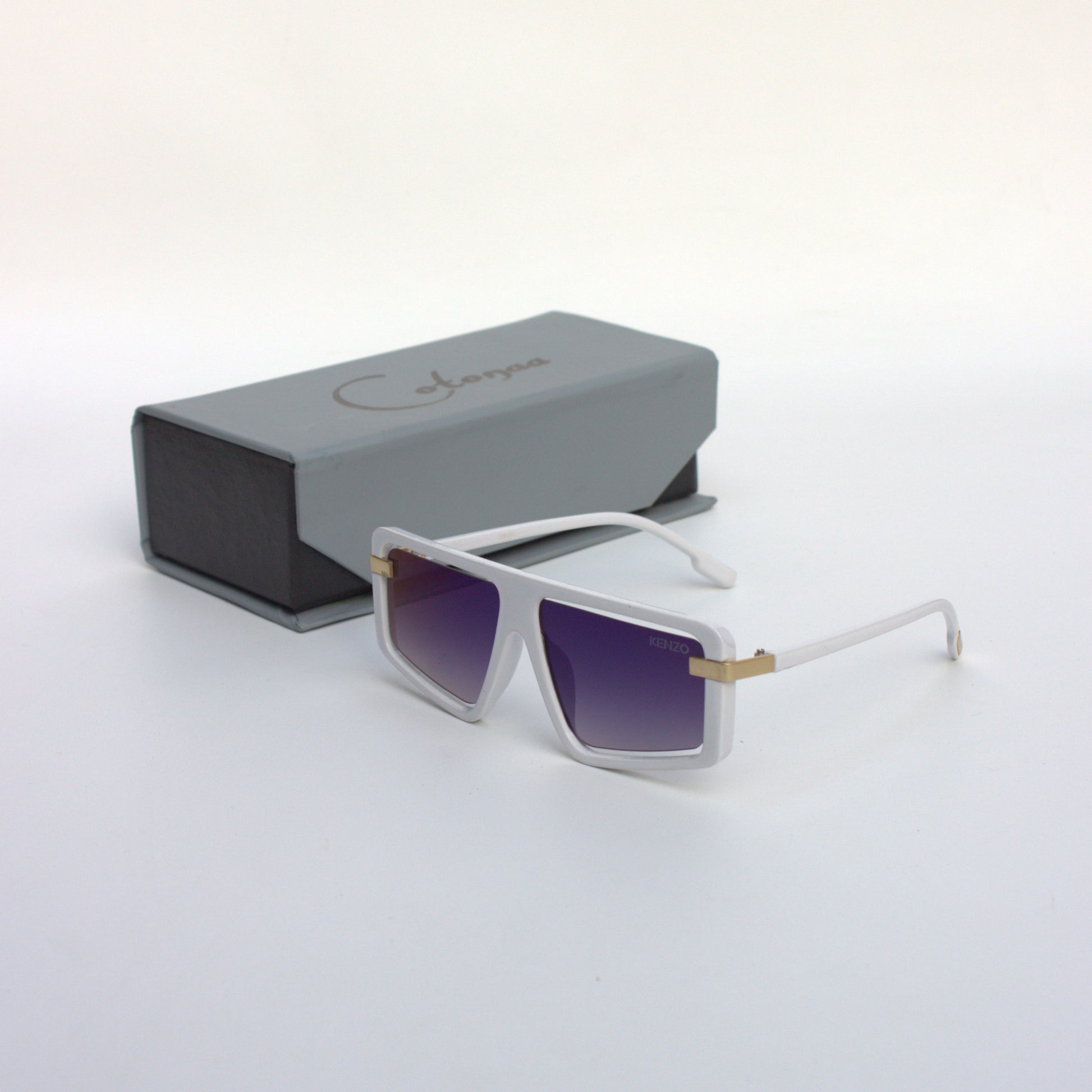 A-9093-White-Kenzo-Wide-Sunglasses