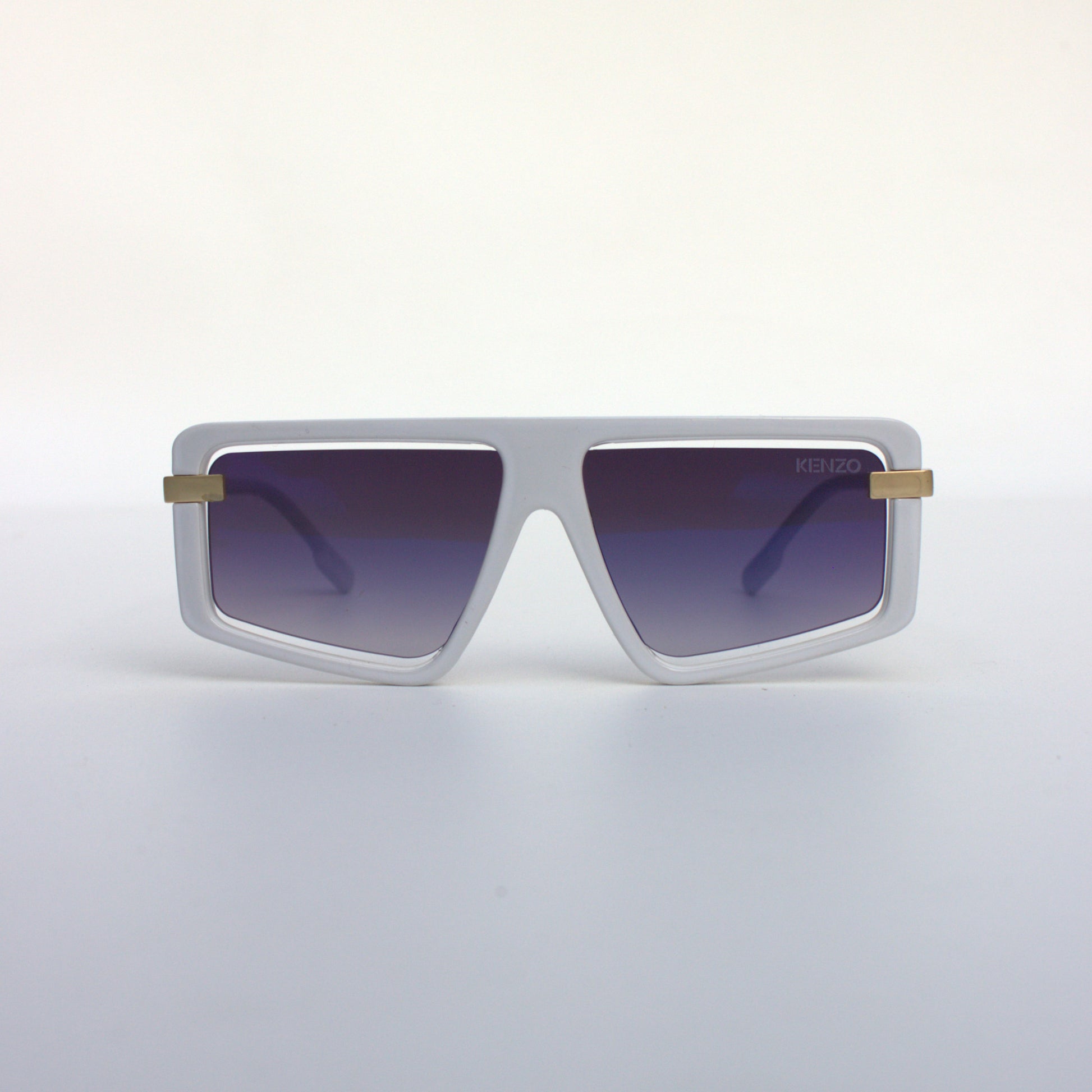 A-9093-White-Kenzo-Wide-Sunglasses