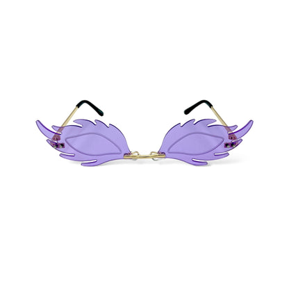Violet 'Elegant Fire Party Sunglasses'