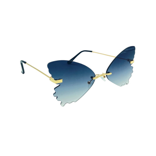 Side view of the 'Butterfly Tinted Party Sunglasses'