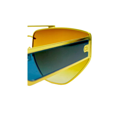 close view of the frame of the 'Branded Casual Sunglasses'