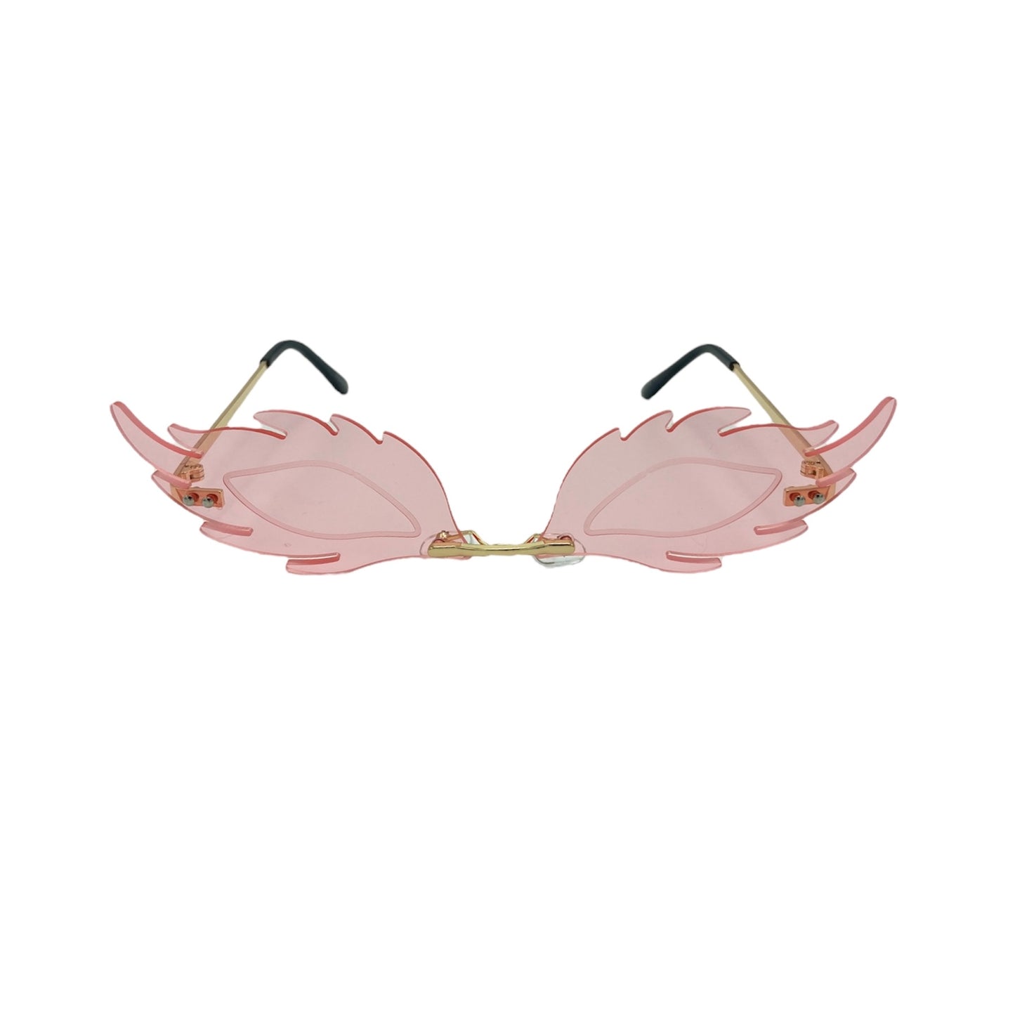 Pink 'Elegant Fire Party Sunglasses'