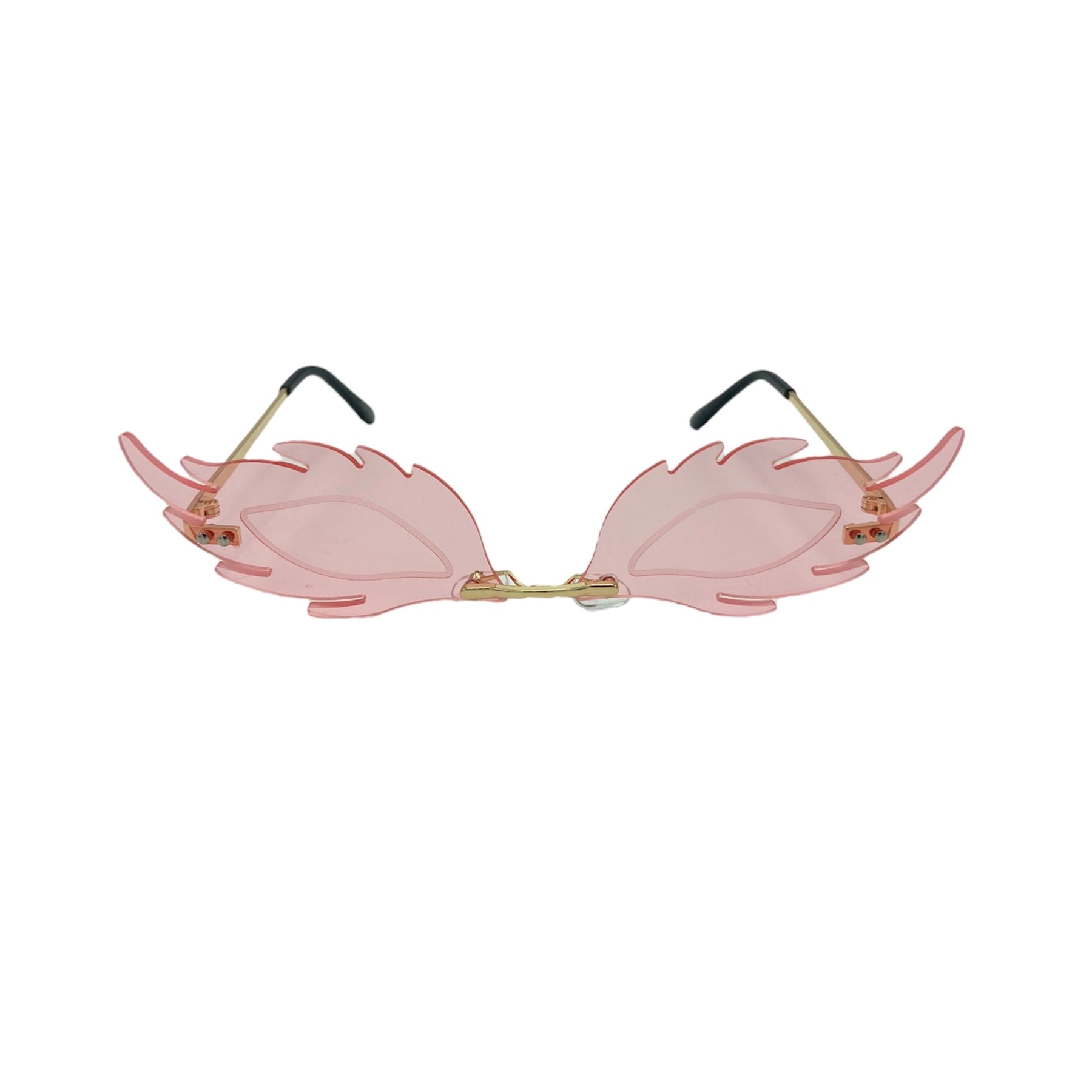 Pink 'Elegant Fire Party Sunglasses'