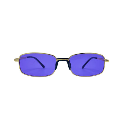 Purple 'Retro punk Casual Sunglasses'