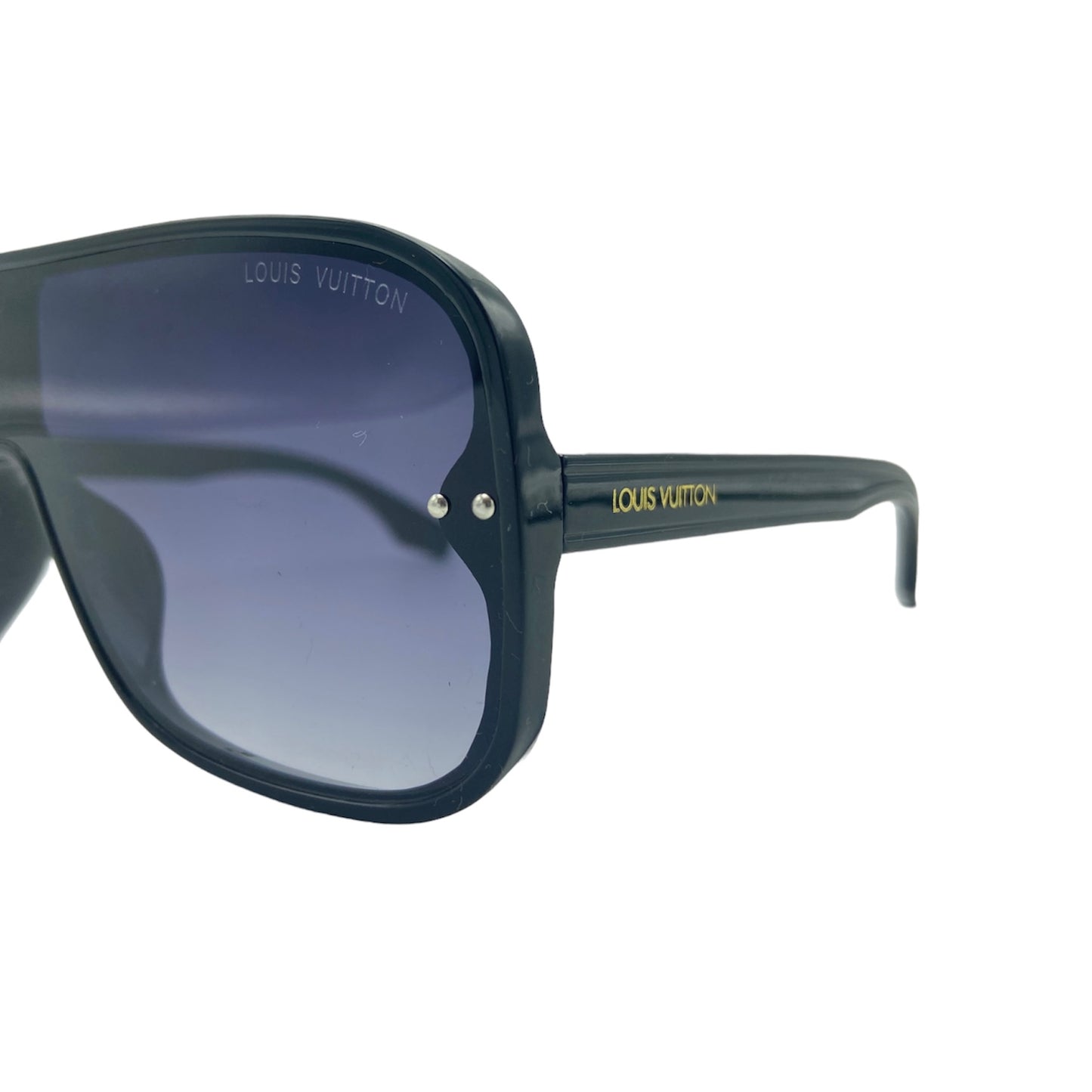 zoomed view of the black 'Cotonaa Branded Imported Casual Sunglasses'