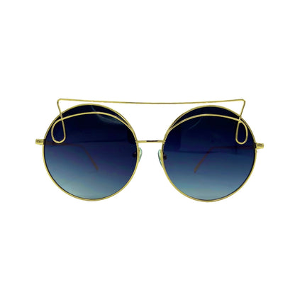 front view of the 'Round Bar Party Sunglasses'