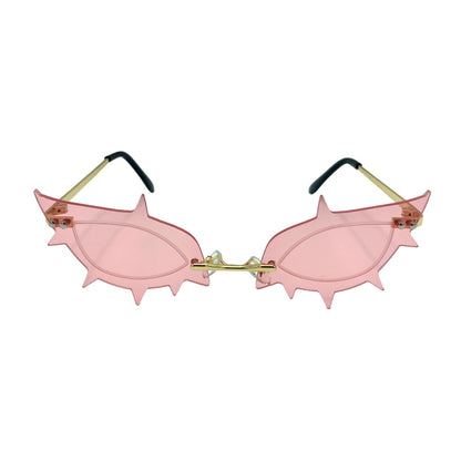 Pink 'Unique Cat Eye Party Sunglasses'